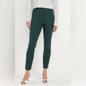 GUC Old Navy Women’s Green Pixie Ankle Casual Pants Chinos - Size 12